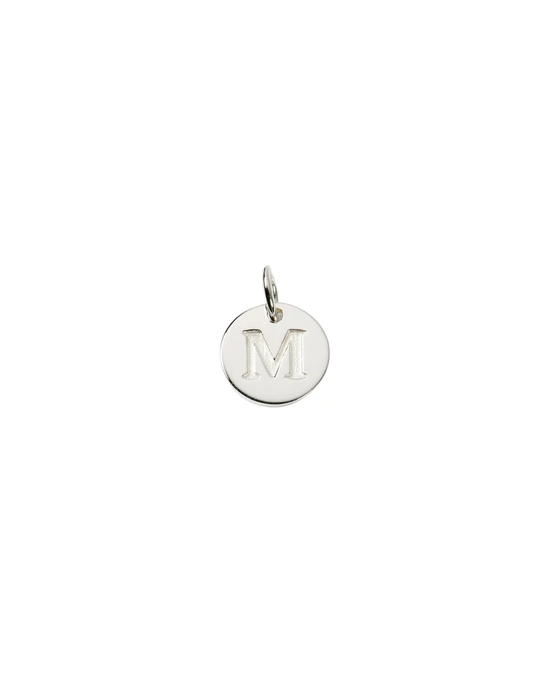 Anhänger Mini-Buchstabe - silber