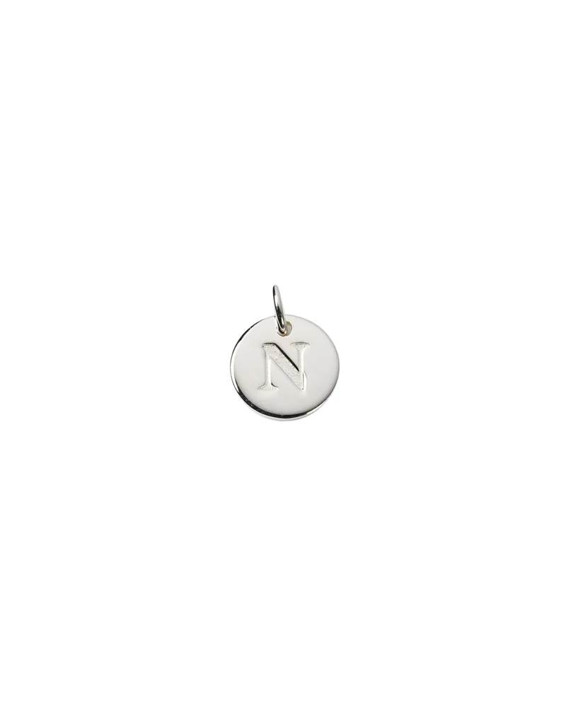Anhänger Mini-Buchstabe - silber