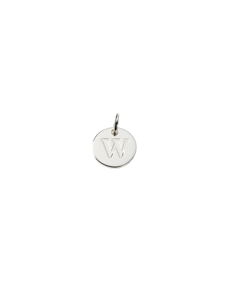 Anhänger Mini-Buchstabe - silber
