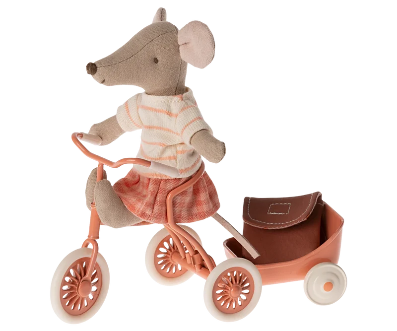 Dreiradmaus, Große Schwester - coral