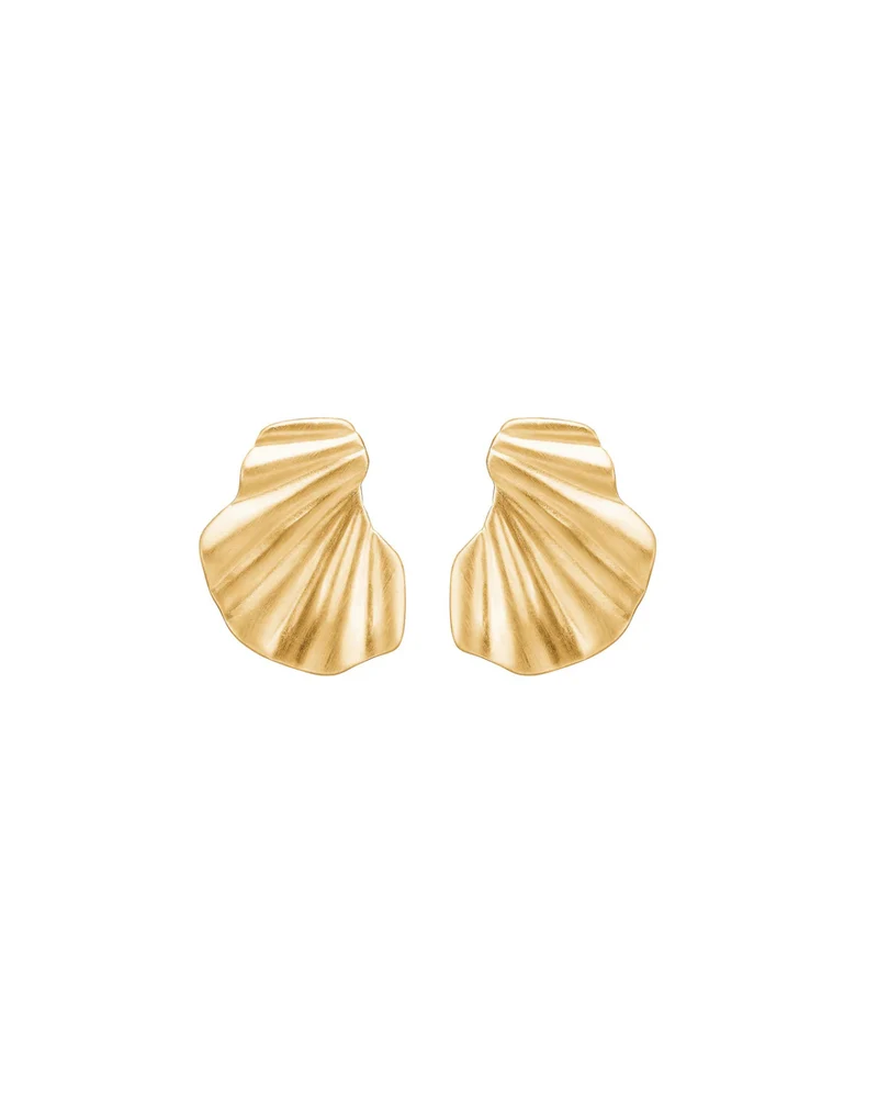 Ohrstecker Wave - gold