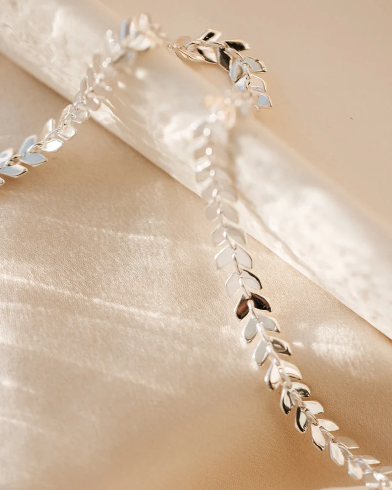 Halskette Layers Olivia - silber