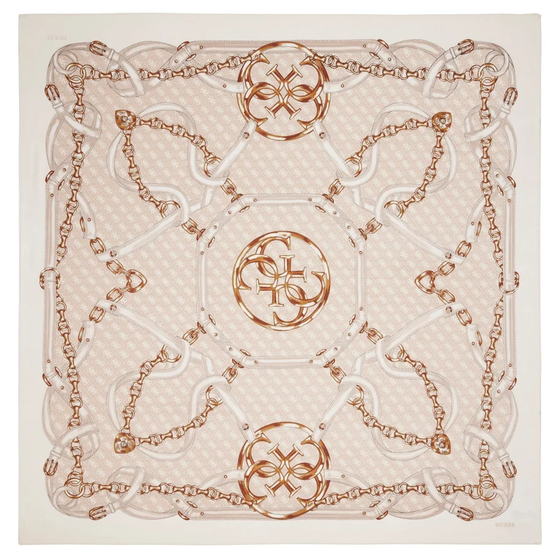 Guess Noelle Printed Kefiah - Tuch 130x130 cm (ivory)