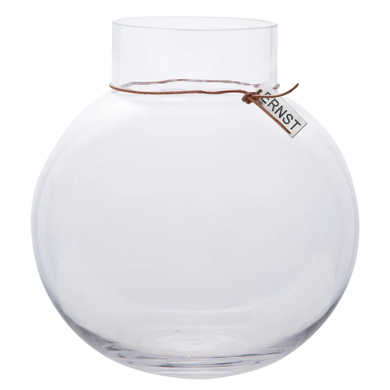 Glas-Kugelvase