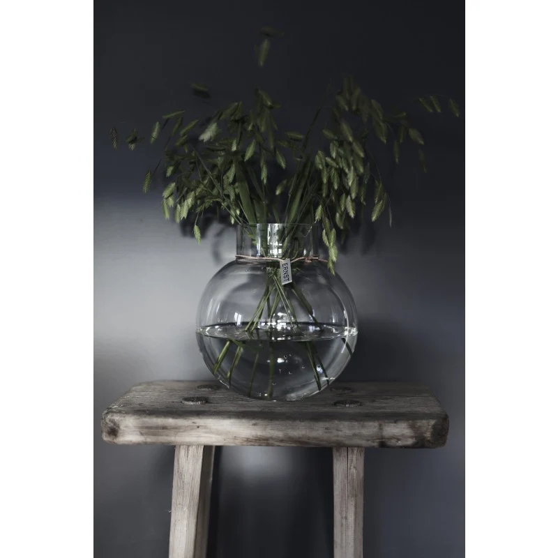 Glas-Kugelvase