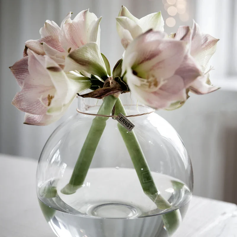Glas-Kugelvase