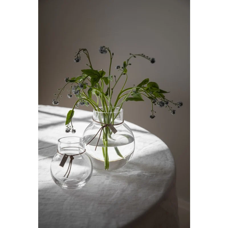 Glas-Kugelvase