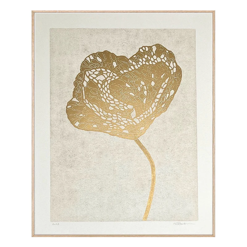 Druck - Unika Poppy #2 beige