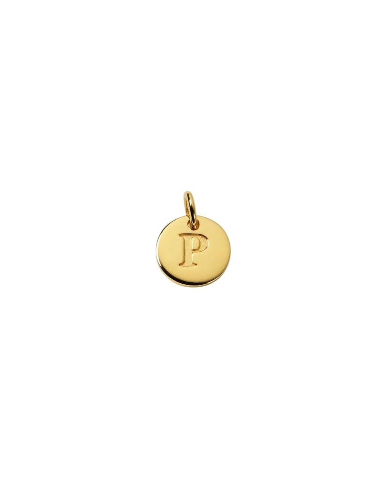 Anhänger Mini-Buchstabe - gold