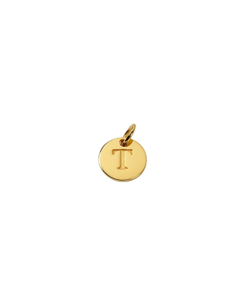 Anhänger Mini-Buchstabe - gold