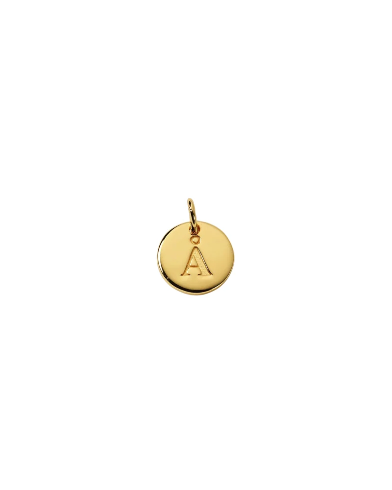 Anhänger Mini-Buchstabe - gold