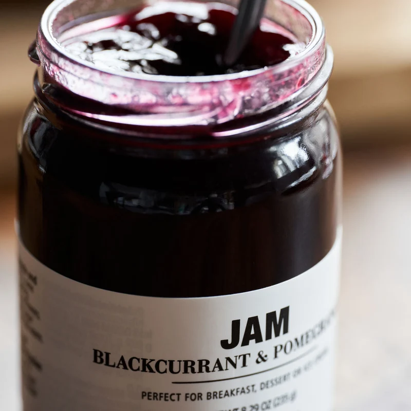 Konfitüre - schwarze Johannisbeere & Granatapfel
