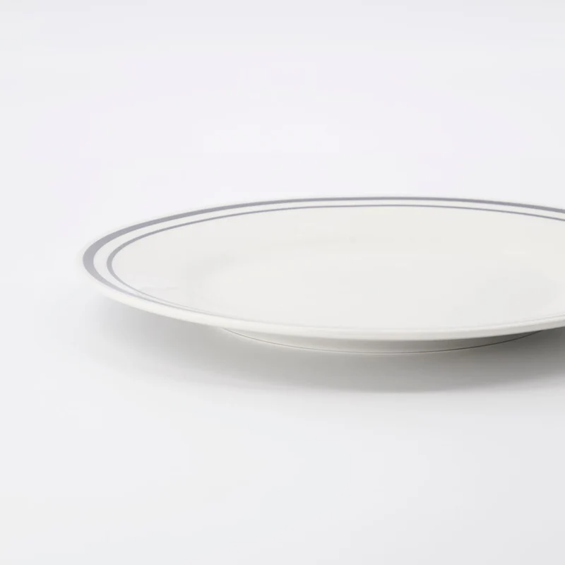 Teller Bistro - grau 4er Set ⌀ 23 cm Lunch Plate