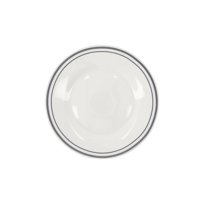 Teller Bistro - grau 4er Set ⌀ 23 cm Lunch Plate
