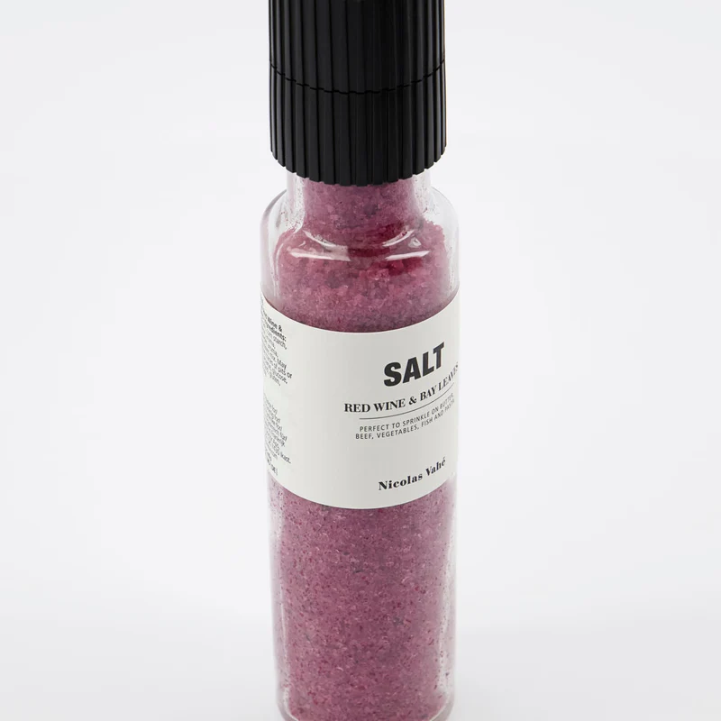 Salzmühle - Rotwein & Lorbeerblätter