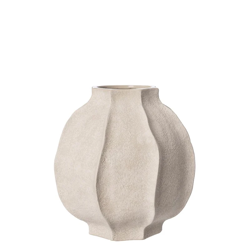 Korallenvase - naturweiß