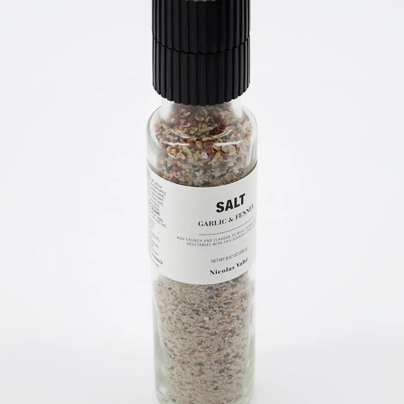 Salzmühle - Knoblauch & Fenchel