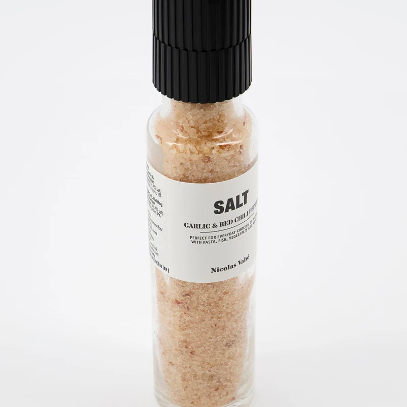 Salzmühle - Knoblauch & Chili