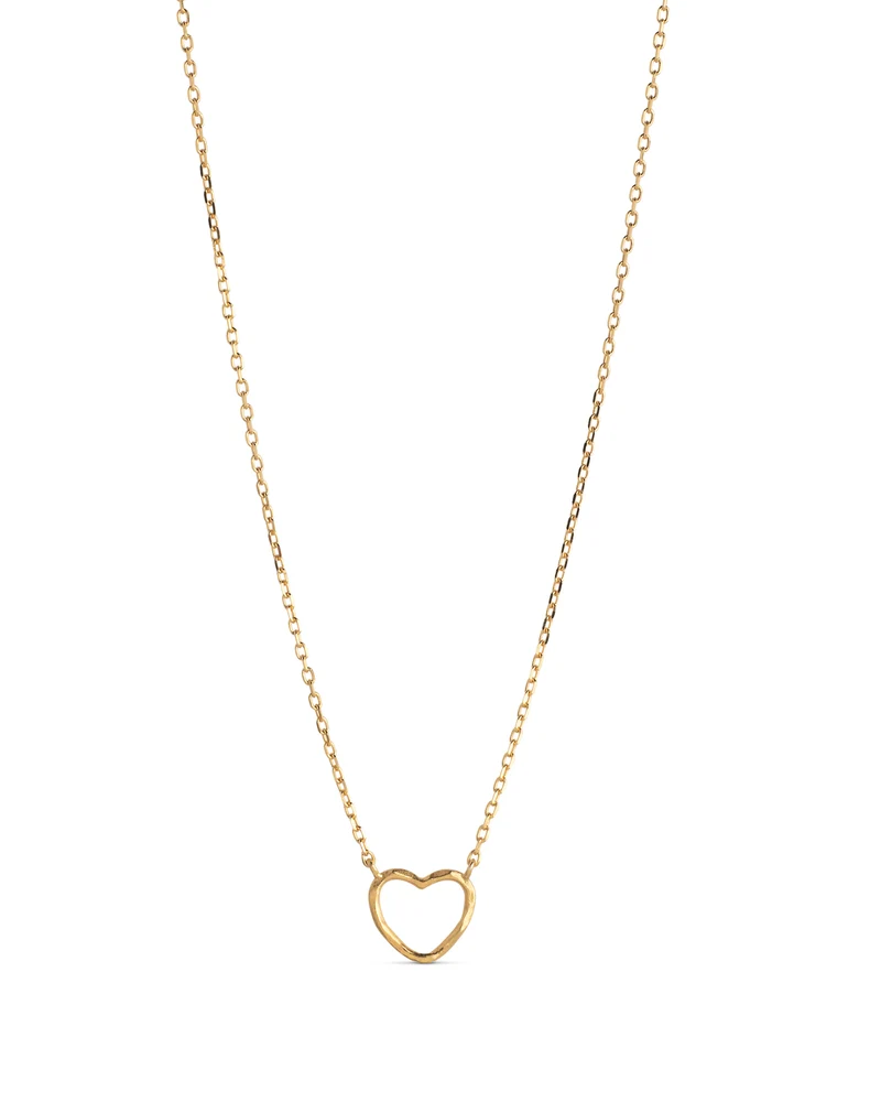 Halskette Organic Heart - gold