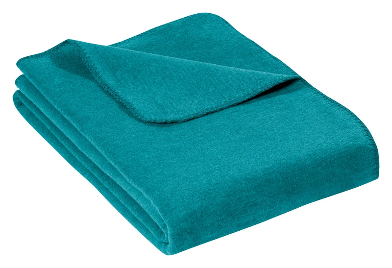 Kuscheldecke Amrum aus recycelter Baumwolle – 150 × 200 cm, 14 Farben | Richter