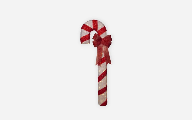 Stehleuchte Candycane, rot/weiß, 150 cm Candycane