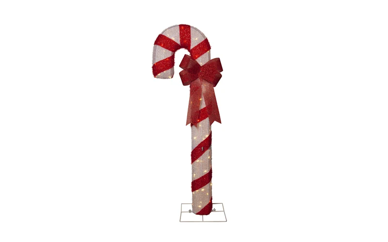 Stehleuchte Candycane, rot/weiß, 150 cm Candycane