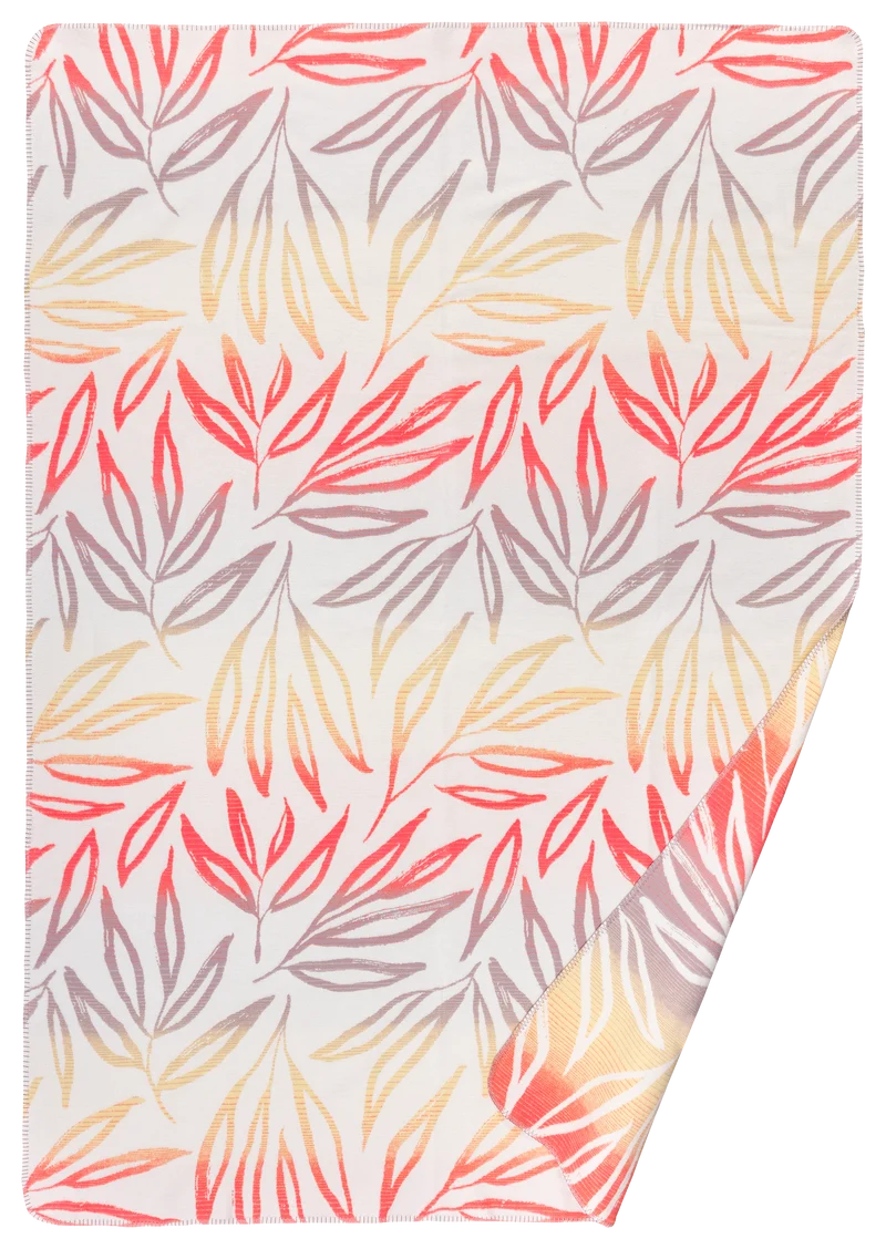 Liv Kuscheldecke Coral – Bio-Baumwolldecke 150 × 200 cm | Richter