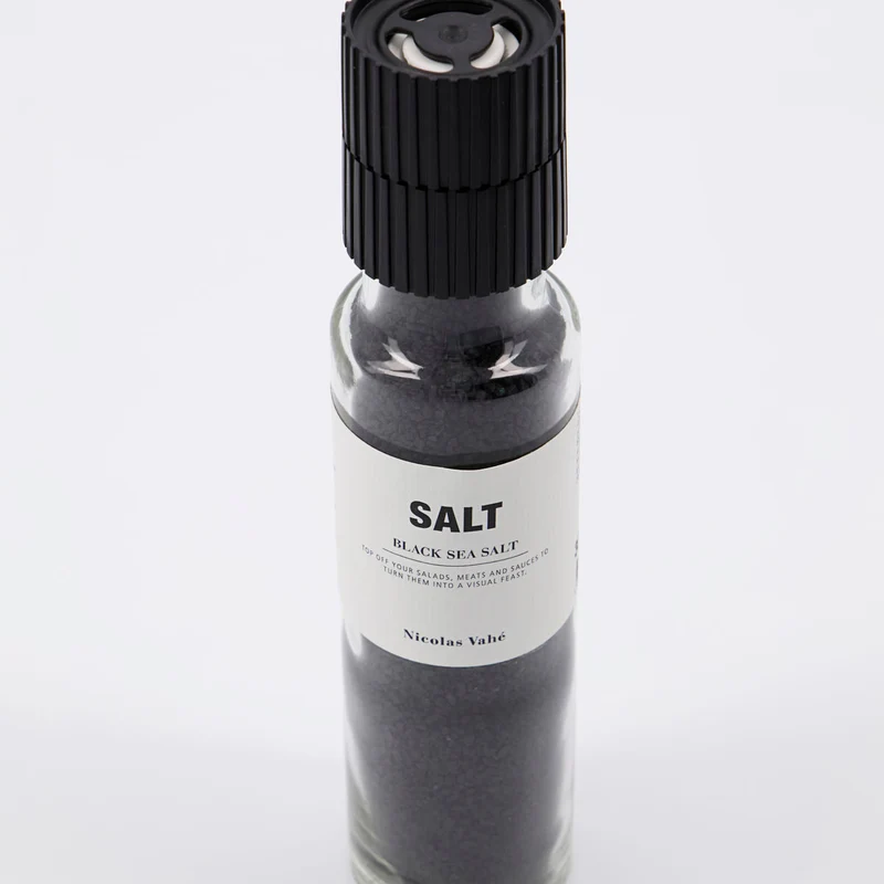 Salzmühle - schwarzes Salz