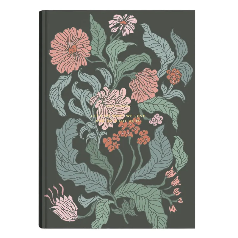 Notebook Flower - Desert Rose