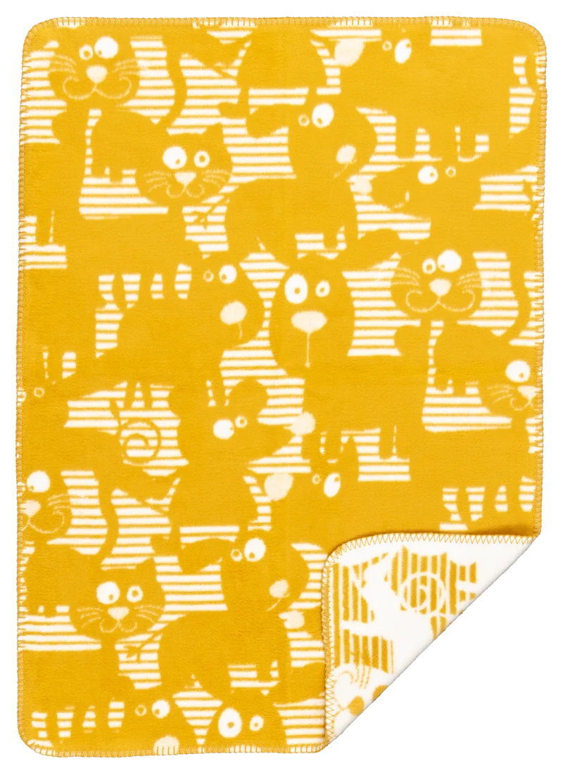 Pets Kinderdecke – Bio-Baumwolldecke 100 × 150 cm in 6 Farben | Richter