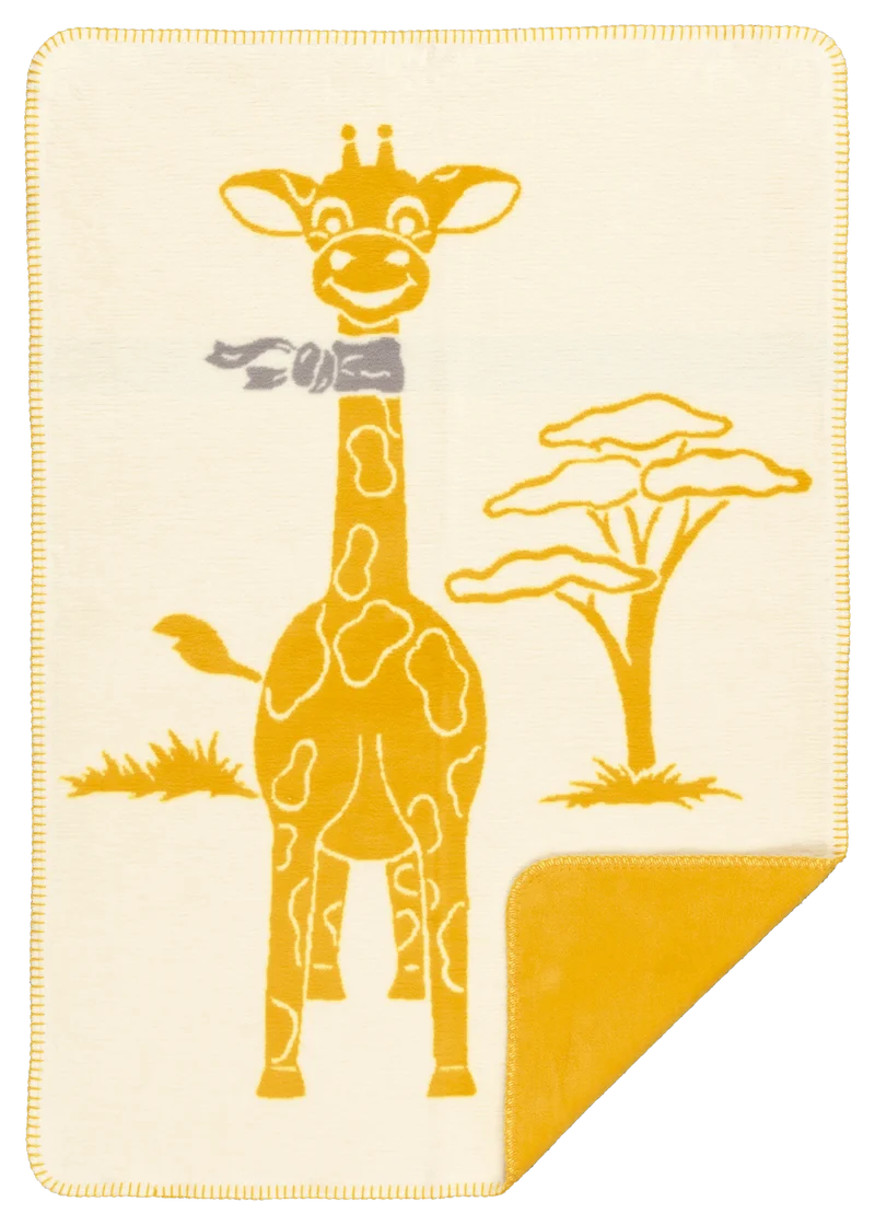 Gringo Babydecke – Bio-Baumwolldecke 75 × 100 cm in 4 Farben | Richter