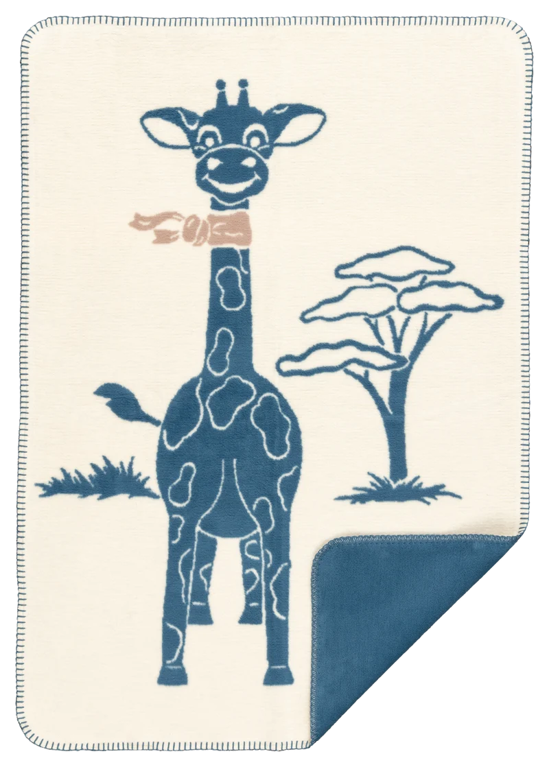 Gringo Babydecke – Bio-Baumwolldecke 75 × 100 cm in 4 Farben | Richter
