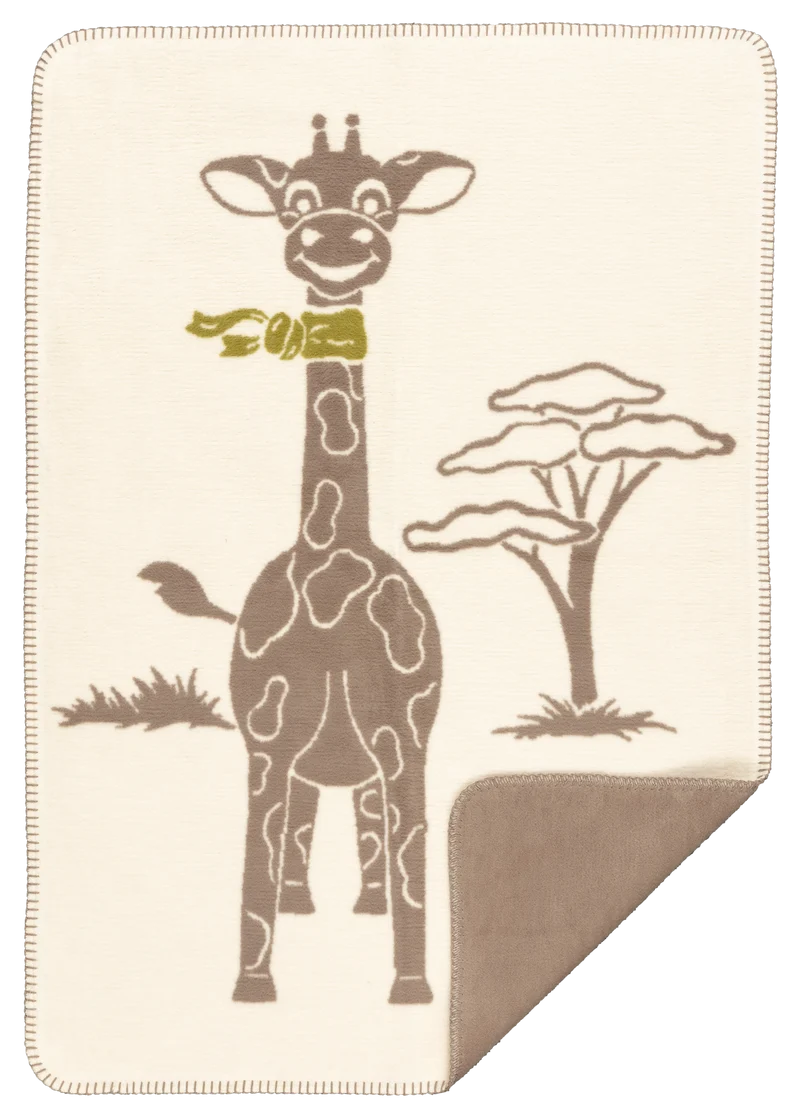 Gringo Babydecke – Bio-Baumwolldecke 75 × 100 cm in 4 Farben | Richter
