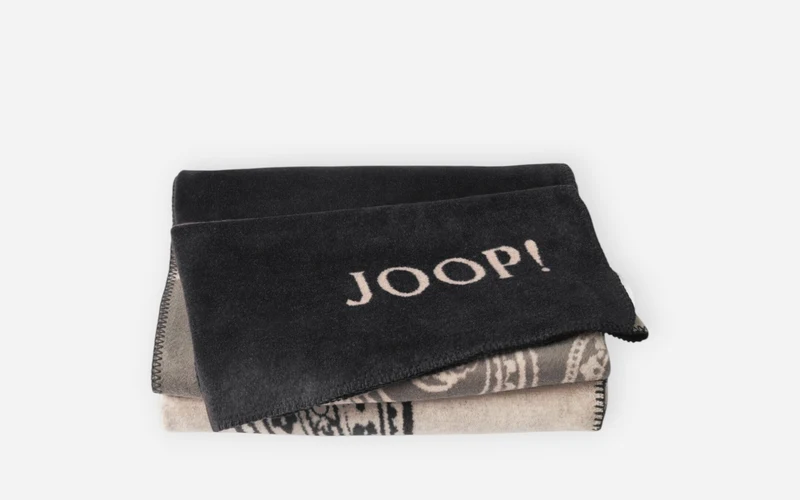 JOOP! Wohndecke Stripes Schwarz