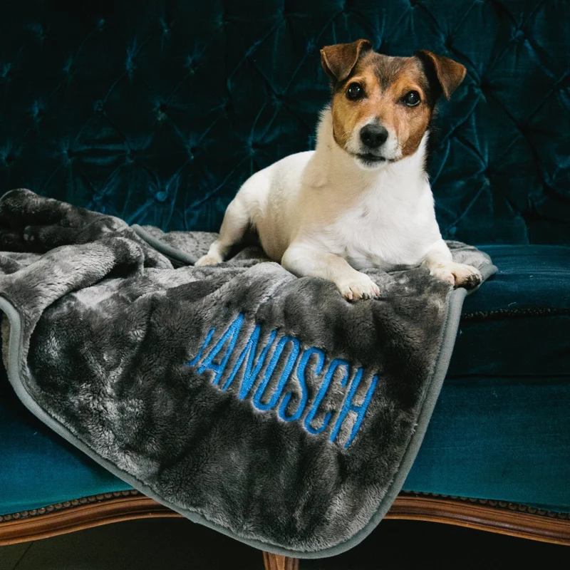 Hundedecke personalisiert