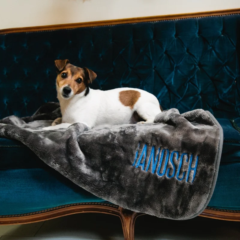 Hundedecke personalisiert