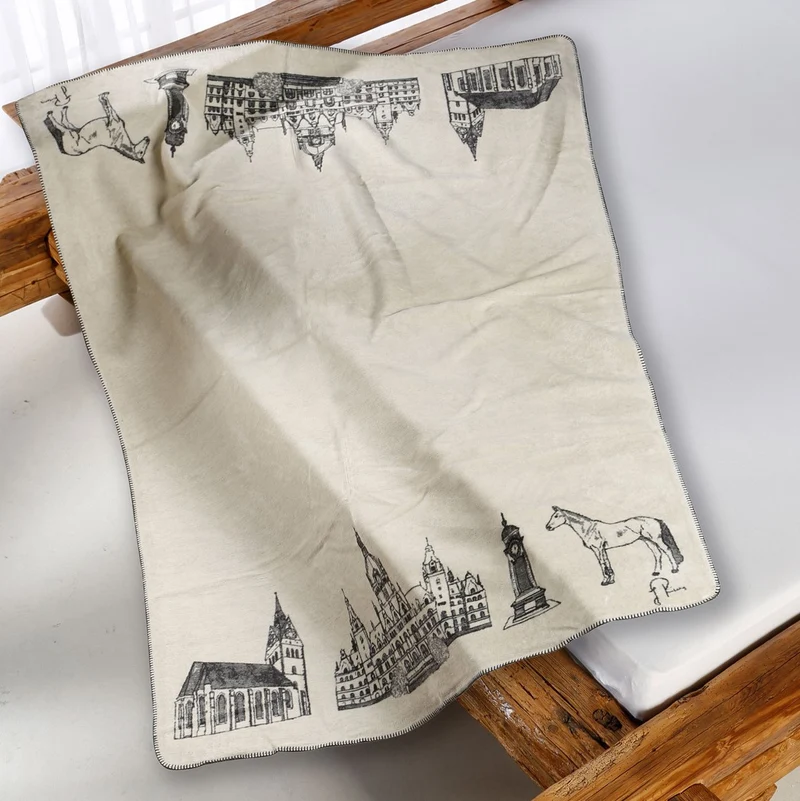 Kuscheldecke Hannover – weiche Wohndecke 150 × 200 cm | Made in Germany
