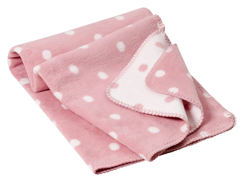 Punkte Babydecke – Bio-Baumwolldecke 75 × 100 cm in 5 Farben | Richter