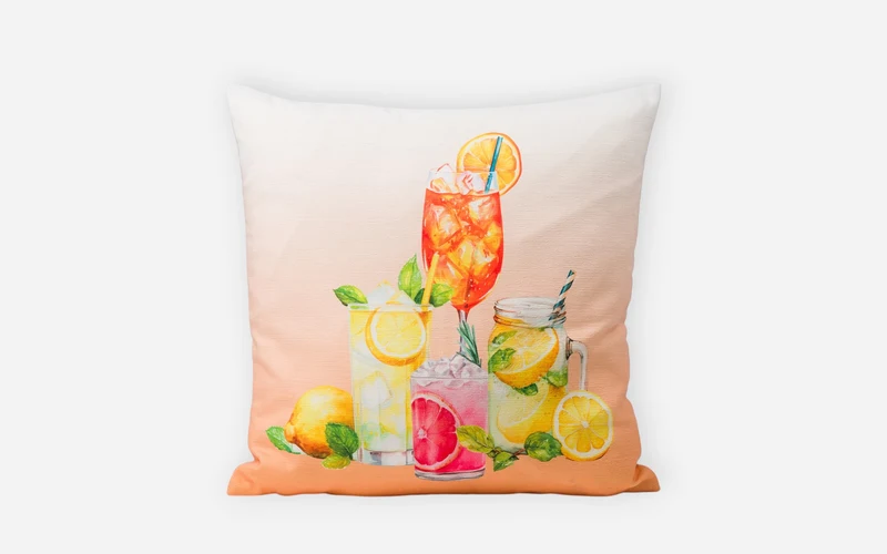 Kissenhülle Cocktails