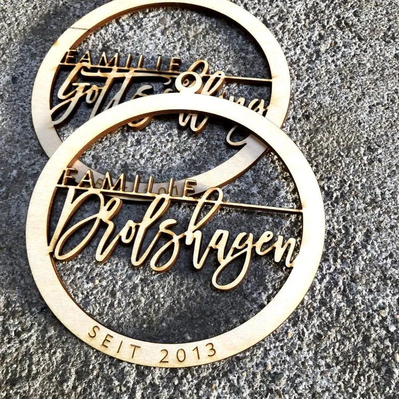 Holzanhänger Familienname