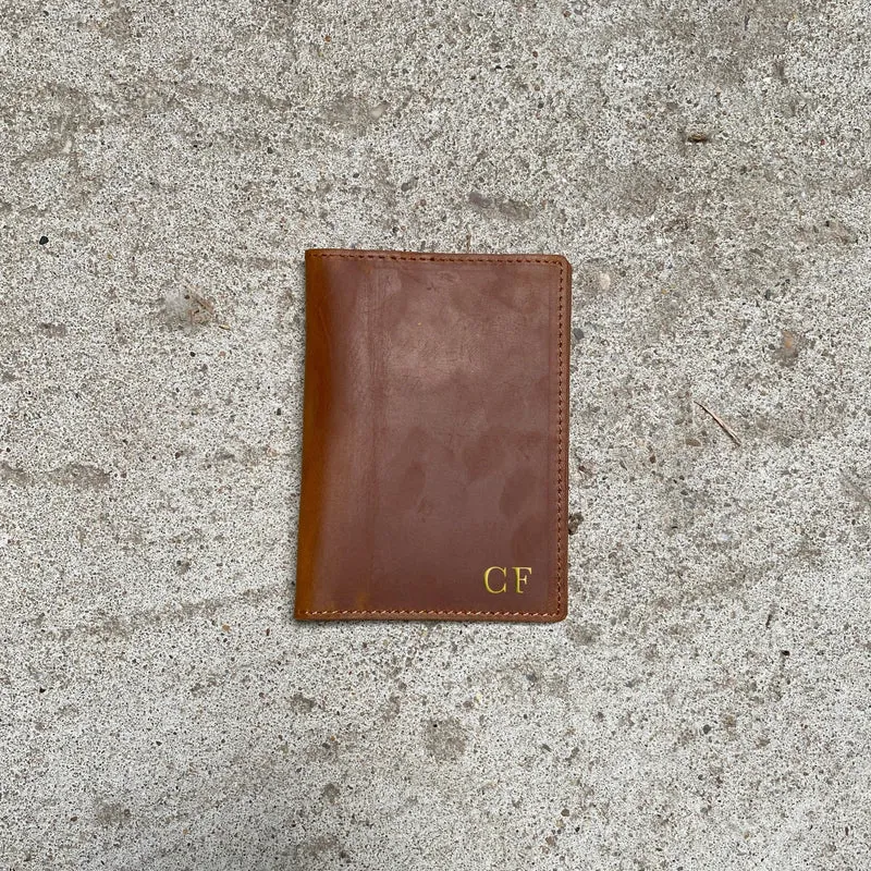 Reisepasshülle aus Vintage Leder 'Adrienne'