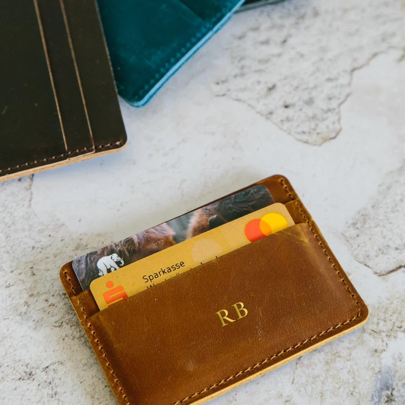 Cardholder mit Prägung 'Francis'