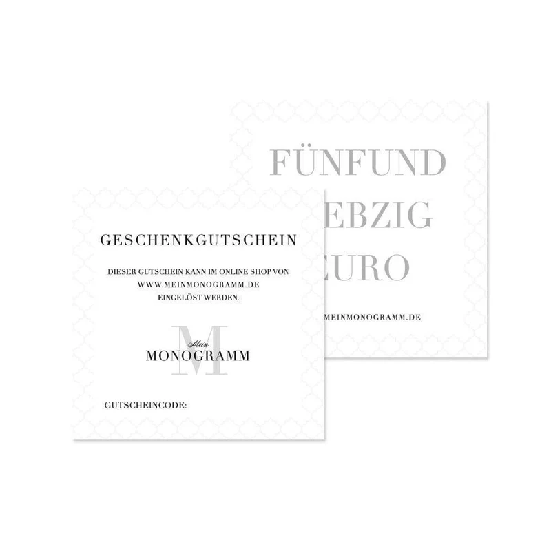 Geschenkgutschein 75 € (per Post)