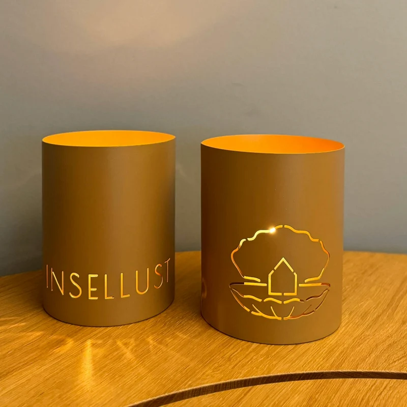Großes InselLust-Windlicht