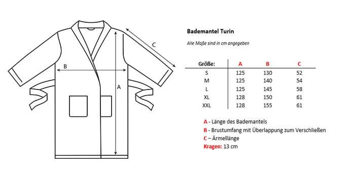 Personalisierter Bademantel