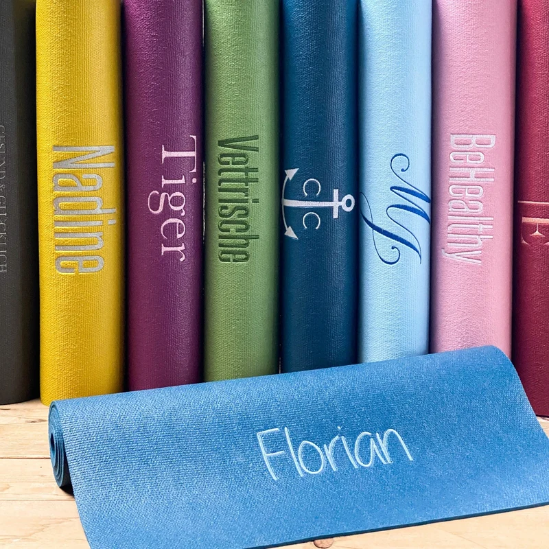 Yogamatte personalisiert