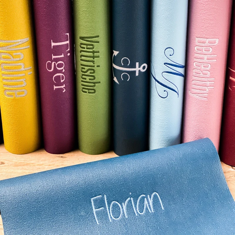 Yogamatte personalisiert
