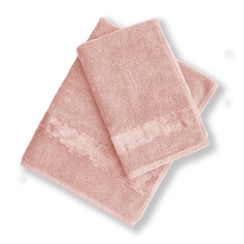 Asciugamano con Ospite in Cotone Fyber Carrara Fyber Tinta Unita
