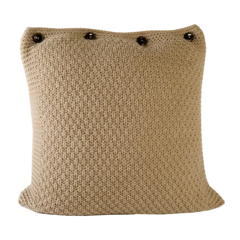 Cuscino arredo fantasy stitch in Maglia