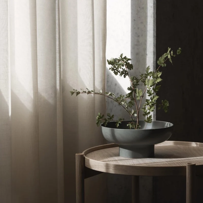 Blomus Vase Miyabi Duck Green flach